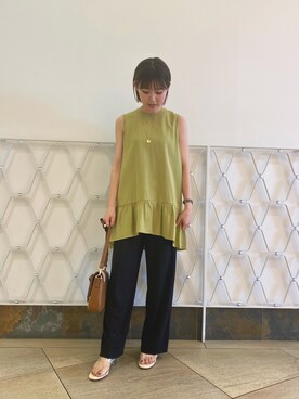 erikaさん（レディース・153cm）の夏コーディネート