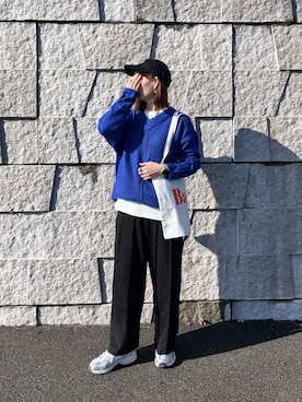 「GeeRA（ジーラ）のアイテム」を使った、renge_wearさん（レディース・163cm）の冬コーディネート