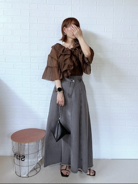 「グレイル」｜renge_wearさん（レディース・163cm）の夏コーディネート