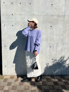 「GeeRA（ジーラ）のアイテム」を使った、renge_wearさん（レディース・163cm）の秋コーディネート