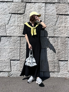 「GeeRA（ジーラ）のアイテム」を使った、renge_wearさん（レディース・163cm）の春コーディネート