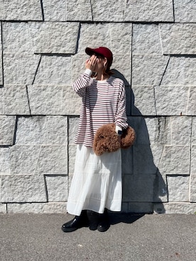 「AMERICAN HOLIC（アメリカンホリック）のアイテム」を使った、renge_wearさん（レディース・163cm）の秋コーディネート