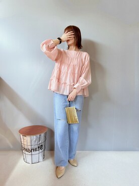 「Neutral（ニュートラル）のアイテム」を使った、renge_wearさん（レディース・163cm）の春コーディネート