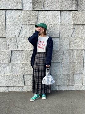 「gossara（ゴサラ）のアイテム」を使った、renge_wearさん（レディース・163cm）の冬コーディネート