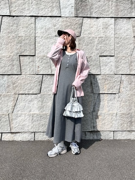 「reca（レカ）のアイテム」を使った、renge_wearさん（レディース・163cm）の春コーディネート