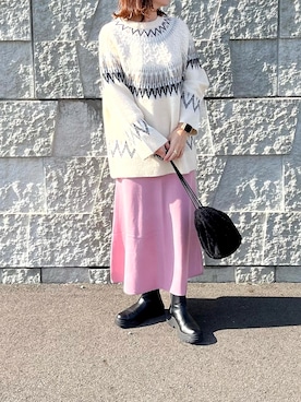 renge_wearさん（レディース・163cm）の冬コーディネート