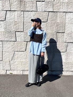 「しまむら（シマムラ）のアイテム（トップス）」を使った、renge_wearさん（レディース・163cm）の秋コーディネート