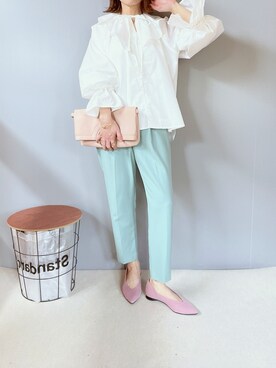 「Neutral（ニュートラル）のアイテム」を使った、renge_wearさん（レディース・163cm）の春コーディネート