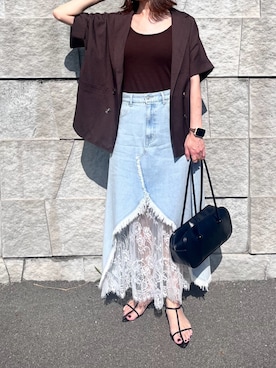 renge_wearさん(レディース・163cm)の夏コーディネート