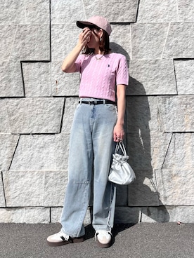 「solleim（ソルレム）のアイテム」を使った、renge_wearさん（レディース・163cm）の春コーディネート