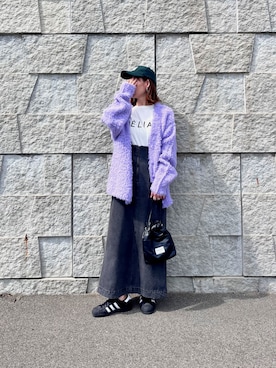 「アイテム（オールインワン・サロペット）」を使った、renge_wearさん（レディース・163cm）の秋コーディネート