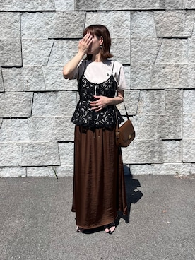 renge_wearさん（レディース・163cm）の春コーディネート