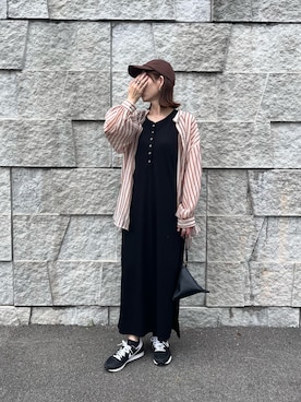「GeeRA（ジーラ）のアイテム」を使った、renge_wearさん（レディース・163cm）の夏コーディネート