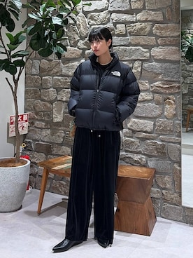 「アイテム（ダウンジャケット/コート）」を使った、mimorin_bfさん（レディース・158cm・20代）の秋コーディネート