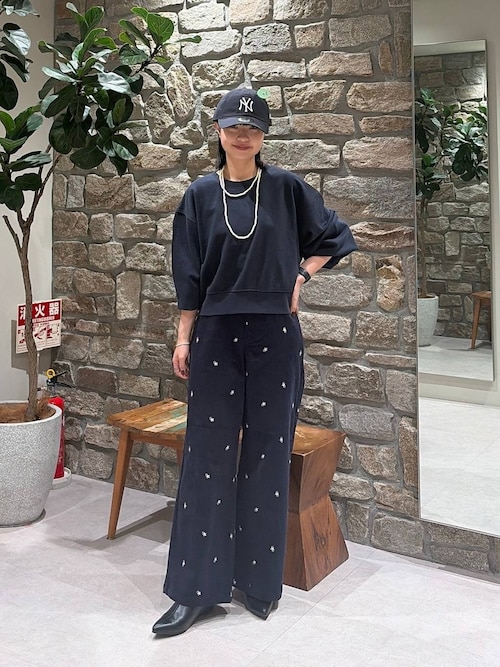 セール】[トレンドライク]刺繍コーデュロイパンツ（その他パンツ