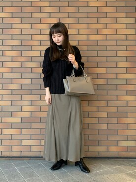 アリサさん（レディース・156cm）の秋コーディネート