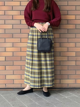 アリサさん（レディース・156cm）の秋コーディネート