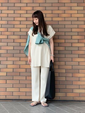 アリサさん（レディース・156cm）の夏コーディネート