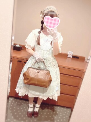ミルフィーユクローゼットバイロディスポット ケープ 丸襟 フリル レース 高級 mille fille closet by LODISPOTTO(ミルフィーユクローゼット