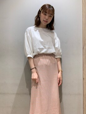 をり。さん（レディース・167cm）の夏コーディネート