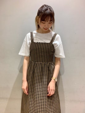 チェックワンピース の人気ファッションコーディネート 年齢 歳 24歳 Wear