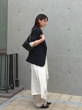 「russet（ラシット）のアイテム」を使った、mizuu1113さん（レディース・157cm）の春コーディネート