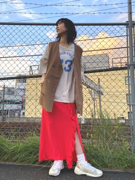 みやっちさん（レディース・162cm）の秋コーディネート