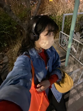 「WHIMSIC（ウィムジック）のアイテム（ブルゾン）」を使った、みやっちさん（レディース・162cm）の春コーディネート
