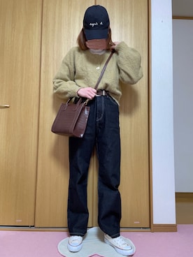 「アプレジュール」｜satomiii.さん（レディース・163cm）の冬コーディネート