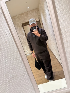 「NUMERALS（ヌメラルズ）のアイテム」を使った、たいきさん（メンズ・178cm）の冬コーディネート