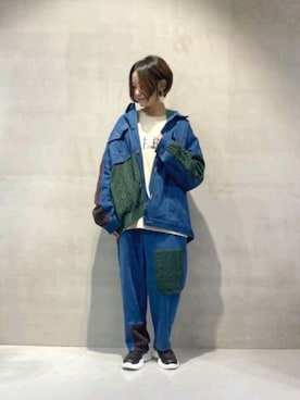 「FRAPBOIS」｜「アイテム（ブルゾン）」を使った、suzuki♀さん（レディース・153cm）の秋コーディネート