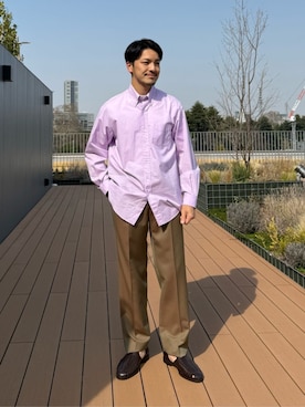 藤原さんの（District UNITED ARROWS | ディストリクト ユナイテッドアローズ）を使ったコーディネート