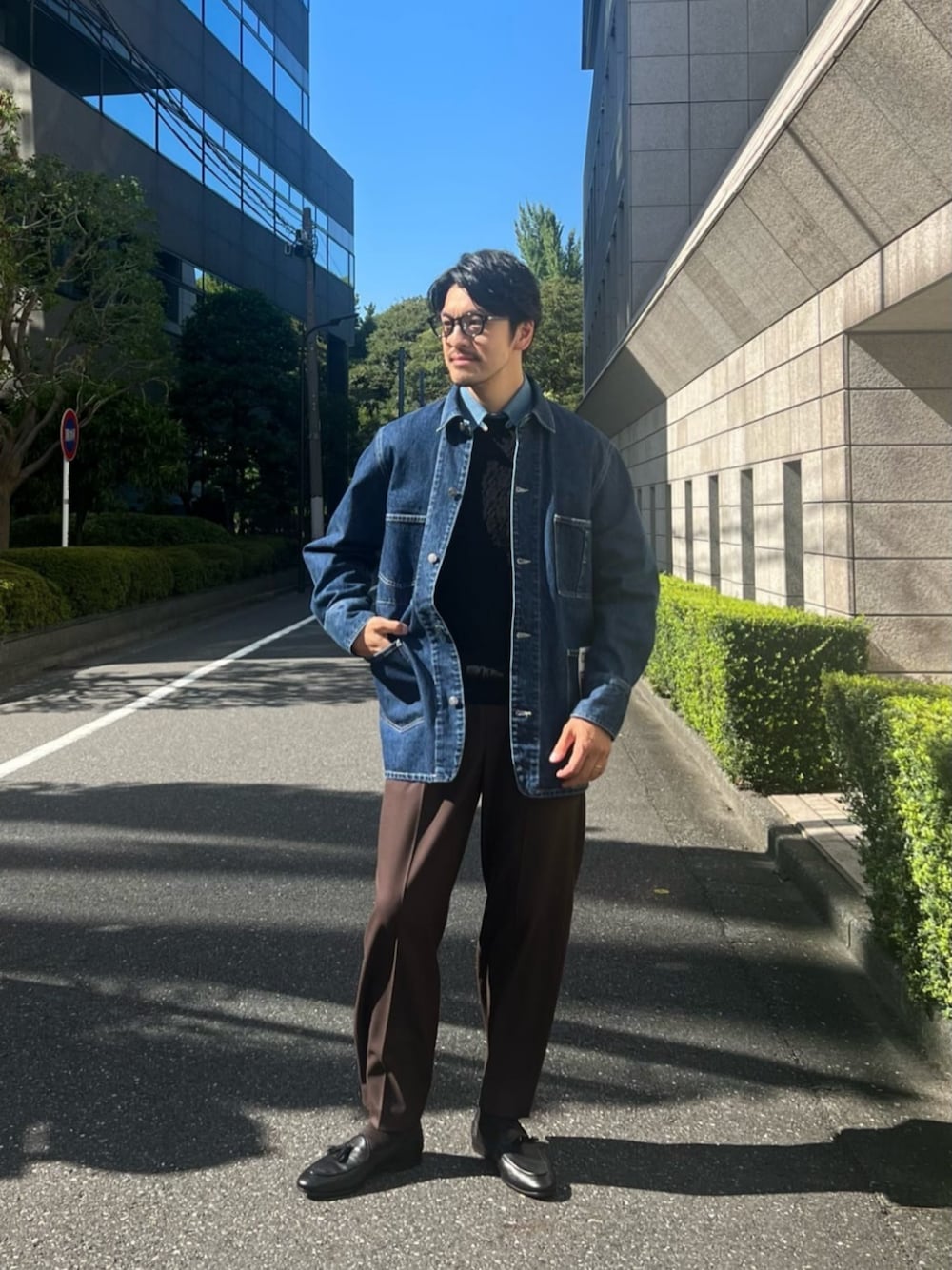 別注】＜CONES BOSS＞ ストーンウォッシュ デニム カバーオールを使っ