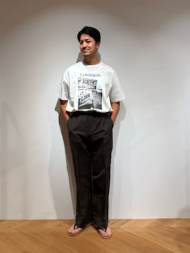 藤原さん（メンズ・177cm）の夏コーディネート