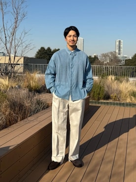 藤原さん（メンズ・177cm）の春コーディネート