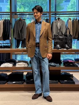 藤原さん（メンズ・177cm）の秋コーディネート