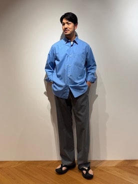 藤原さん(メンズ・177cm)の秋コーディネート