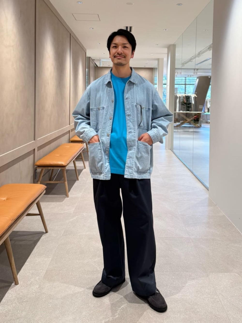 UNITED ARROWS SONSのカバーオールを使った人気ファッションコーディネート