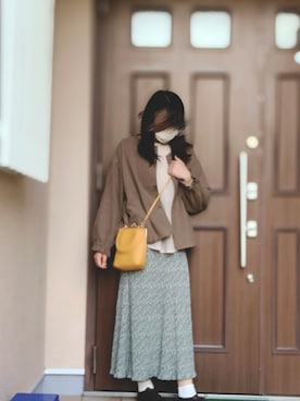 ふーさん（レディース・159cm）の秋コーディネート