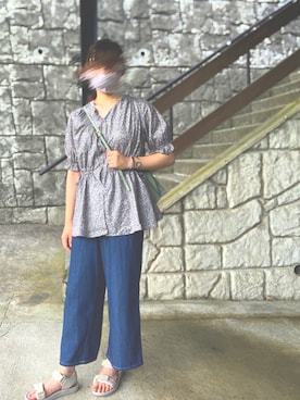 ふーさん（レディース・159cm）の夏コーディネート