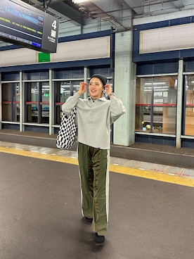 「Lattice（Lattice）のアイテム」を使った、yuka.kさん（レディース・165cm）の秋コーディネート