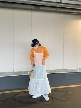 「CIAOPANIC TYPY（チャオパニックティピー）のアイテム（ワンピース/ドレス）」を使った、yuka.kさん（レディース・165cm）の春コーディネート