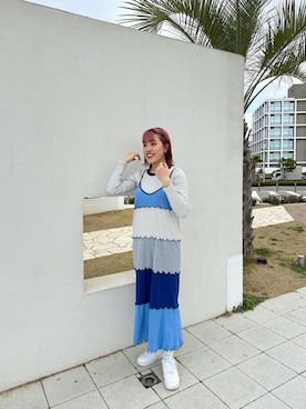 「CIAOPANIC TYPY（チャオパニックティピー）のアイテム（ワンピース/ドレス）」を使った、yuka.kさん（レディース・165cm）の春コーディネート