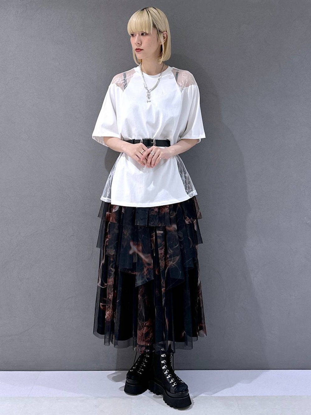 SOULガラチュールスカート(HARE)を使った人気ファッション