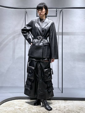 「ドットエスティ秋コーデ」｜「アイテム（ジャケット/アウター）」を使った、ココロさん（レディース・169cm）の秋コーディネート