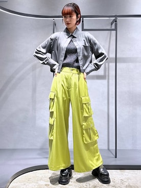 「アイテム（サンダル）」を使った、ココロさん（レディース・169cm）の春コーディネート