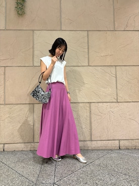 「URBAN RESEARCH ROSSO WOMEN（アーバンリサーチ　ロッソ）のアイテム」を使った、aozoraさん（レディース・166cm）の夏コーディネート