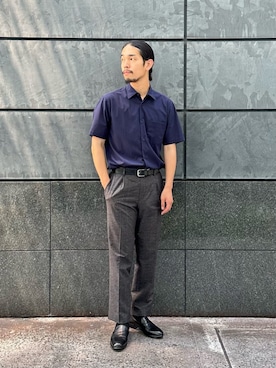 田中千加良さん(メンズ・173cm)の夏コーディネート