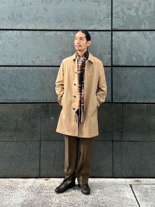 【別注】＜G.H.BASS for District＞ グレインレザー キャンプモックシューズ