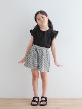 「キッズコーデ」｜DOORS KIDSさん（キッズ・125cm）の夏コーディネート